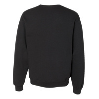 Russell Athletic Unisex Dri Power® Crewneck Sweatshirt, Black, Back view