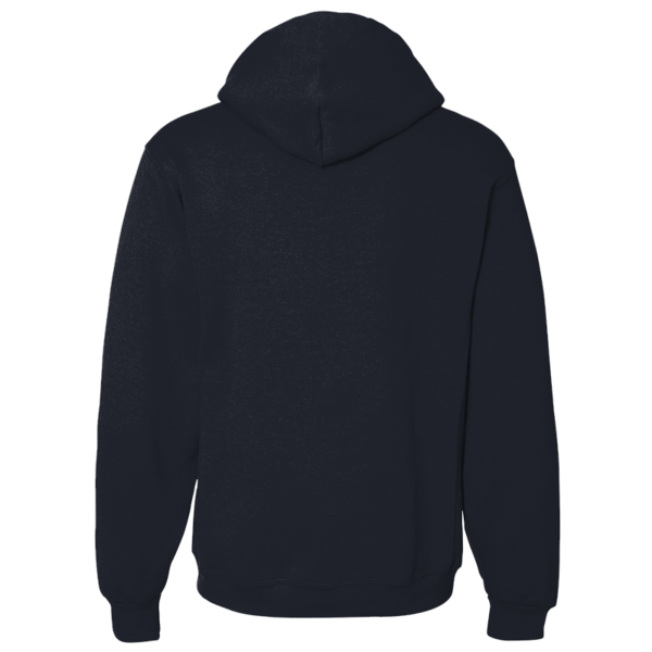 Russell Athletic Unisex Dri Power® Hooded Sweatshirt, Navy, Back view