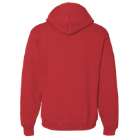 Russell Athletic Unisex Dri Power® Hooded Sweatshirt, True Red, Back view
