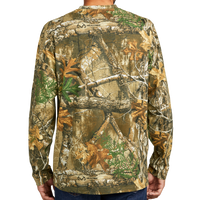Russell Outdoors Realtree ® Long Sleeve Pocket Tee, Realtree Edge, Back view