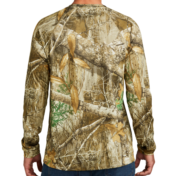 Russell Outdoors Realtree ® Performance Long Sleeve Tee, Realtree Edge, Back view