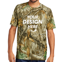 Russell Outdoors Realtree ® Performance Tee, Realtree Edge, Front view, Mockup