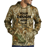 Russell Outdoors Realtree ® Pullover Hoodie, Realtree Edge, Front view, Mockup