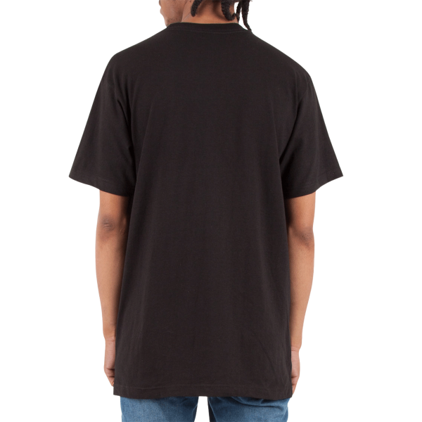 Shaka Wear Unisex Active T-Shirt, Black, Back view