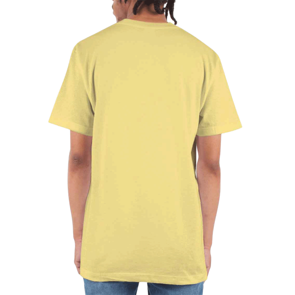 Shaka Wear Unisex Active T-Shirt, Blonde, Back view
