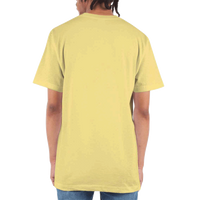 Shaka Wear Unisex Active T-Shirt, Blonde, Back view
