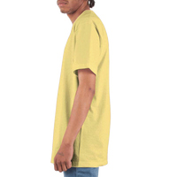 Shaka Wear Unisex Active T-Shirt, Blonde, Left Sleeve view