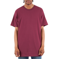 Shaka Wear Unisex Active T-Shirt, Burgundy, Front view