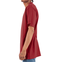 Shaka Wear Unisex Active T-Shirt, Cardinal, Left Sleeve view