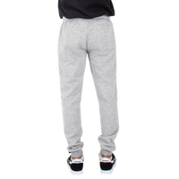Shaka Wear Unisex Fleece Joggers, Heather Grey, Back view