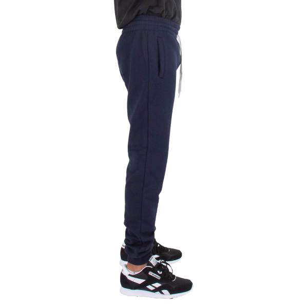 Shaka Wear Unisex Fleece Joggers, Navy, Right Side view