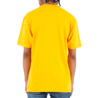 Shaka Wear Unisex Max Heavyweight T-Shirt, Gold, Back view