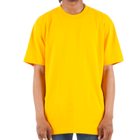 Shaka Wear Unisex Max Heavyweight T-Shirt, Gold, Front view