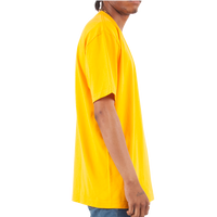 Shaka Wear Unisex Max Heavyweight T-Shirt, Gold, Right Sleeve view