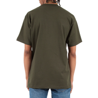 Shaka Wear Unisex Max Heavyweight T-Shirt, Hunter Green, Back view