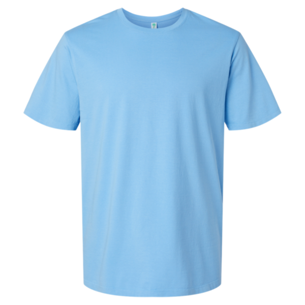 SoftShirts Unisex Classic T-Shirt, Azure, Front view