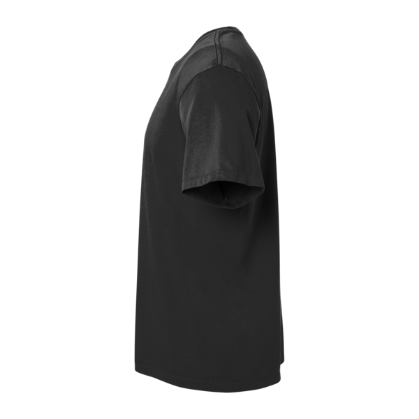SoftShirts Unisex Classic T-Shirt, Black, Left Sleeve view