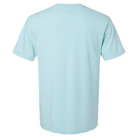 SoftShirts Unisex Classic T-Shirt, Chambray, Back view