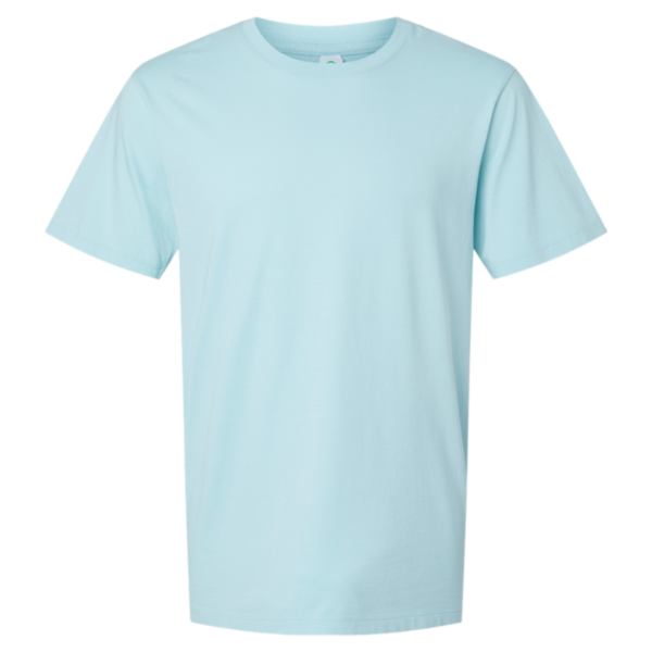 SoftShirts Unisex Classic T-Shirt, Chambray, Front view