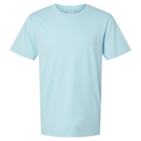 SoftShirts Unisex Classic T-Shirt, Chambray, Front view