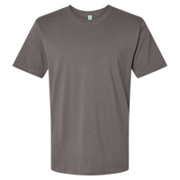 SoftShirts Unisex Classic T-Shirt, Graphite, Front view