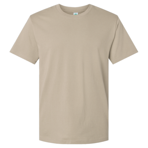 SoftShirts Unisex Classic T-Shirt, Latte, Front view