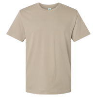 SoftShirts Unisex Classic T-Shirt, Latte, Front view
