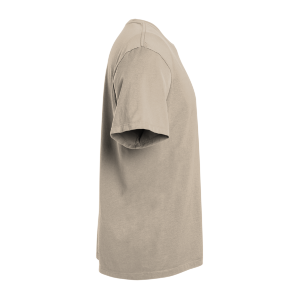 SoftShirts Unisex Classic T-Shirt, Latte, Right Sleeve view