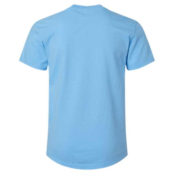 SoftShirts Youth Classic T-Shirt, Azure, Back view