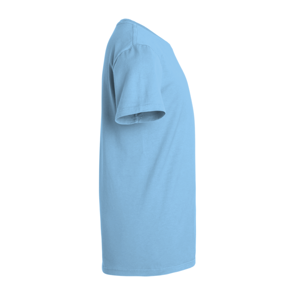 SoftShirts Youth Classic T-Shirt, Azure, Right Sleeve view