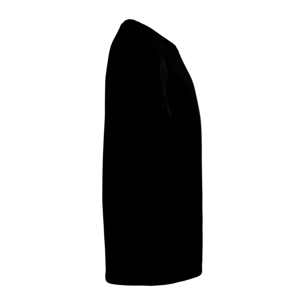 SoftShirts Youth Classic T-Shirt, Black, Right Sleeve view