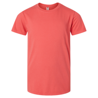 SoftShirts Youth Classic T-Shirt, Coral, Front view