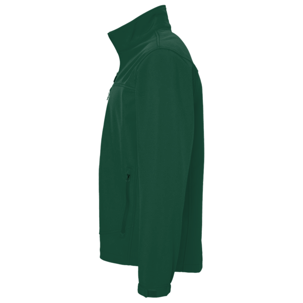 Sport Tek 1/4 Zip Sweatshirt, Forest Green, Left Sleeve view