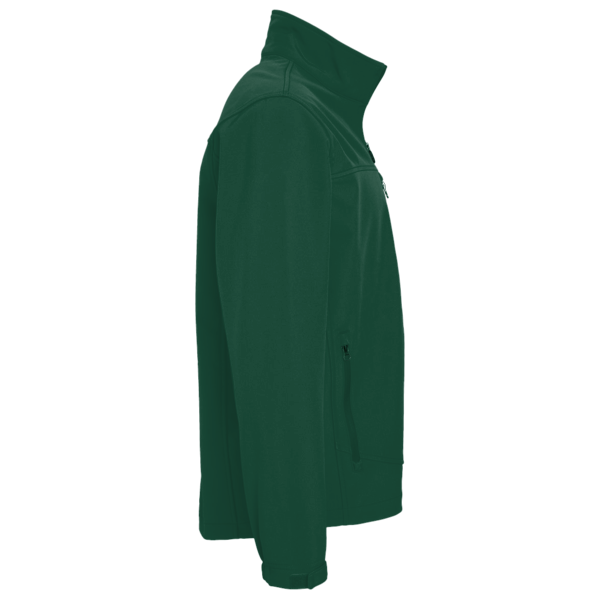 Sport Tek 1/4 Zip Sweatshirt, Forest Green, Right Sleeve view