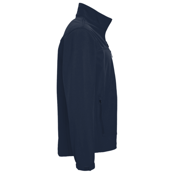 Sport Tek 1/4 Zip Sweatshirt, True Navy, Right Sleeve view