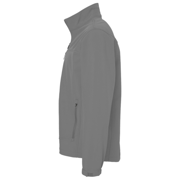 Sport Tek 1/4 Zip Sweatshirt, Vintage Heather, Left Sleeve view