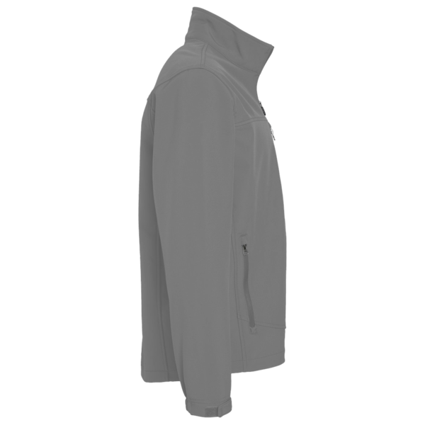 Sport Tek 1/4 Zip Sweatshirt, Vintage Heather, Right Sleeve view