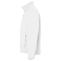 Sport Tek 1/4 Zip Sweatshirt, White, Left Sleeve view