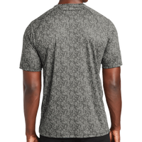 Sport Tek Digi Camo Tee, Grey Concrete, Back view