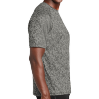 Sport Tek Digi Camo Tee, Grey Concrete, Right Sleeve view