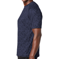Sport Tek Digi Camo Tee, True Navy, Left Sleeve view