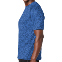 Sport Tek Digi Camo Tee, True Royal, Left Sleeve view