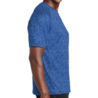 Sport Tek Digi Camo Tee, True Royal, Right Sleeve view