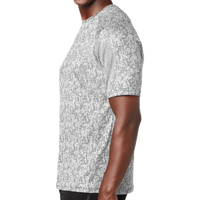 Sport Tek Digi Camo Tee, White, Left Sleeve view
