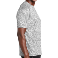 Sport Tek Digi Camo Tee, White, Right Sleeve view