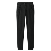 Sport Tek Drive Fleece Jogger, Black, Front view