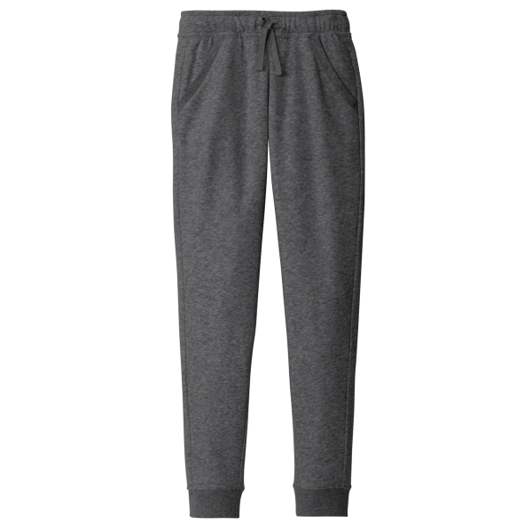 Sport Tek Drive Fleece Jogger, Graphite Heather, Front view