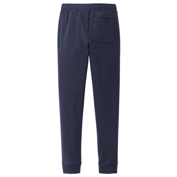 Sport Tek Drive Fleece Jogger, True Navy, Back view