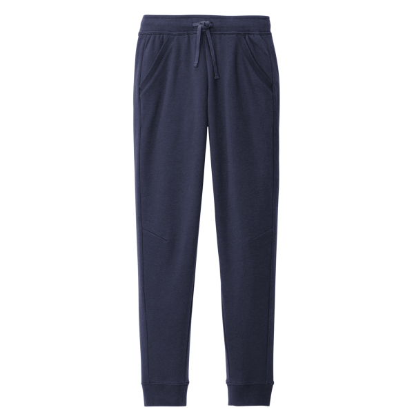 Sport Tek Drive Fleece Jogger, True Navy, Front view
