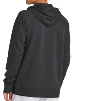 Sport Tek Drive Fleece Pullover Hoodie, Charcoal Grey, Back view
